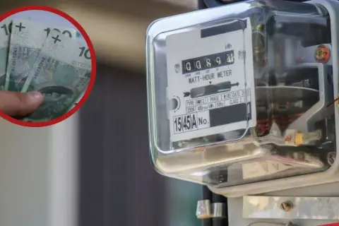Liczniki energii elektrycznej i banknoty 100 zł. Sprzedawca zobowiązany do rozliczeń, musi uwzględnić koszty prądu.