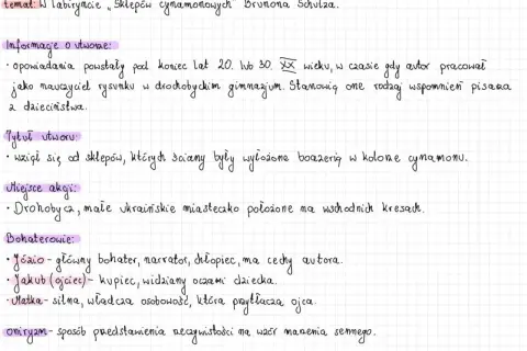 Sklepy cynamonowe – jaka epoka? Odkryj ich literacki kontekst