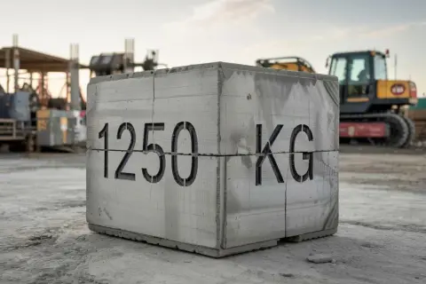 Ile waży m³ betonu? Od 800 do 3000 kg klasy i obliczenia