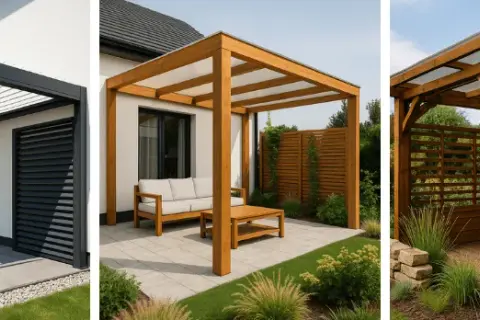 Pergola drewniana czy metalowa – co wybrać dla swojego ogrodu?