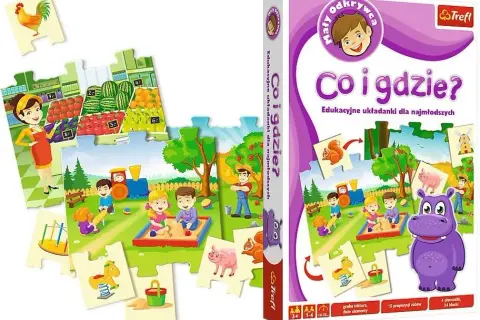 Trefl Co i gdzie? Gra edukacyjna czy to hit dla Twojego dziecka?