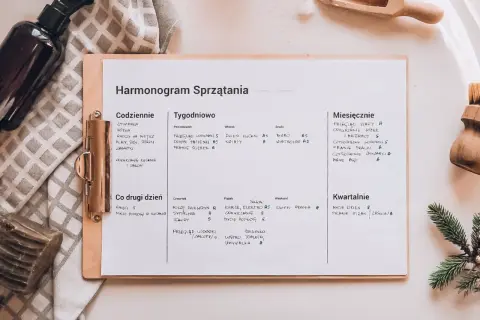 Idealne sprzątanie mieszkania? Mój plan krok po kroku!