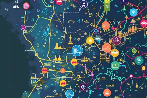 Mapa energetyczna Polski – Infrastruktura i stacje ładowania aut