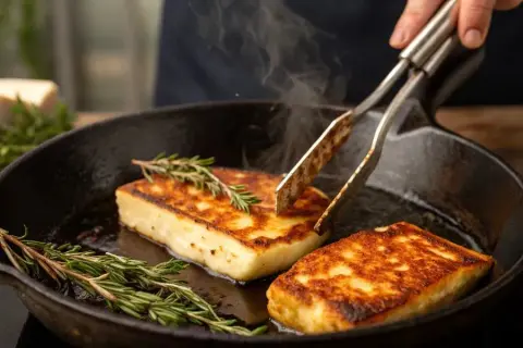 Halloumi: Jak idealnie usmażyć, grillować i piec?