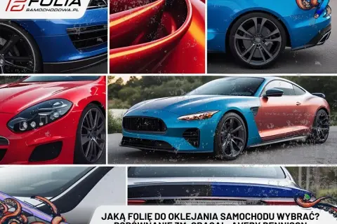 Porównanie folii samochodowych 3M, Oracal i Avery Dennison. Zobacz, jak prezentują się na sportowych autach.