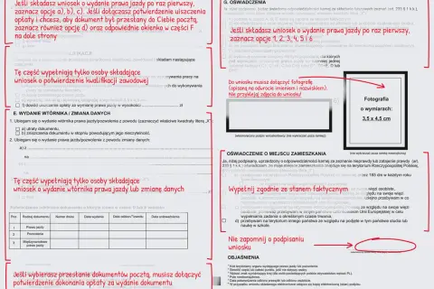 Wniosek o wydanie prawa jazdy am za darmo. Wypełnij formularz, dołącz zdjęcie 3,5x4,5 cm i potwierdzenie opłaty.