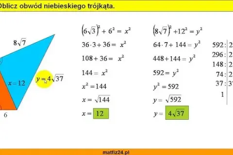 Wzór na obwód trójkąta: Od podstaw do Pitagorasa!