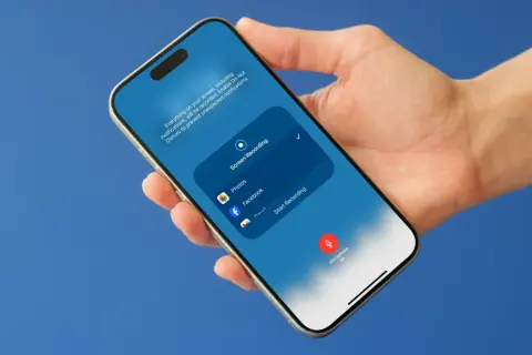 Chcesz wiedzieć, jak nagrać ekran telefonu? Na ekranie telefonu widać opcję "Screen Recording" i przycisk "Start Recording".