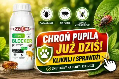 Oprysk na komary i kleszcze dla pupila. Skuteczna ochrona przed insektami.