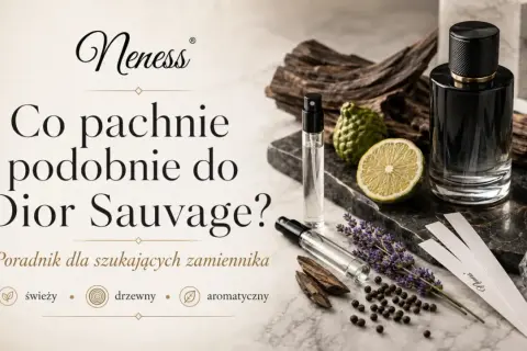 Neness prezentuje inspiracje zapachem Dior Sauvage. Kompozycja z nutami cytrusów, lawendy i drzewa oud, jak w Ispahan.