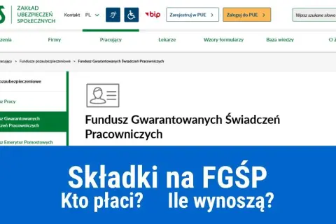 Kto płaci składki na fundusz gwarantowanych świadczeń pracowniczych?