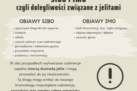 Mgła mózgowa, lęk, depresja? To może być SIBO!