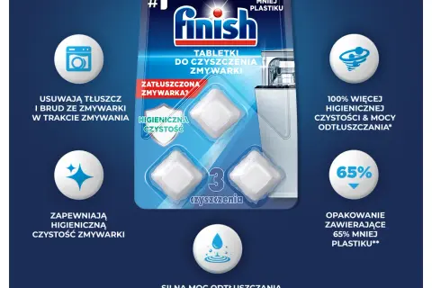 Czysta zmywarka z Finish: Poznaj sekrety skutecznego czyszczenia!