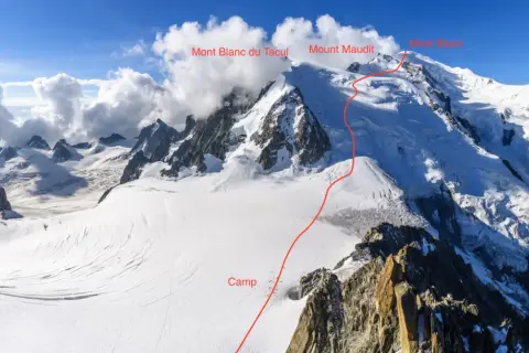 Mont Blanc: Höchster Berg Frankreichs Besteigung, Routen & Gefahren