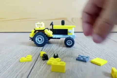 Jak zbudować traktor z LEGO - prosta instrukcja krok po kroku
