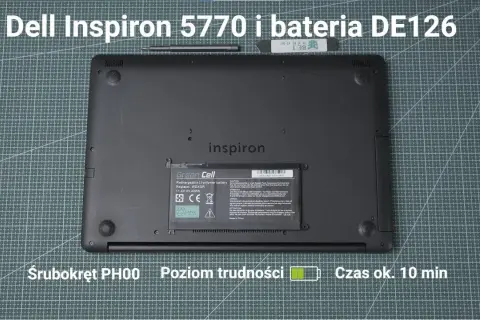 Wymiana baterii laptop Dell - proste kroki i ważne wskazówki