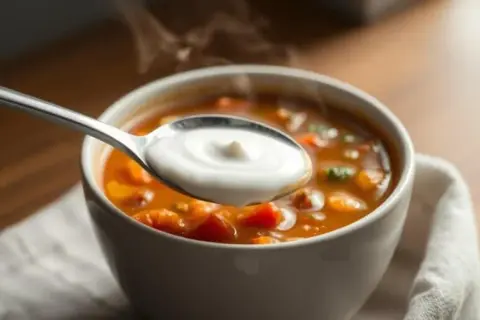 Jak hartować jogurt do zupy? Kremowa zupa bez ważenia!