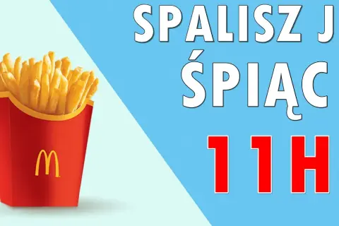 Ile kalorii mają duże frytki z McDonald's? Zaskakujące dane o kaloriach