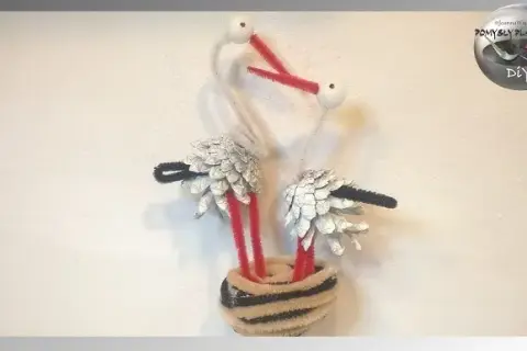 Jak zrobić bociana? Proste DIY dla dzieci i na Baby Shower!