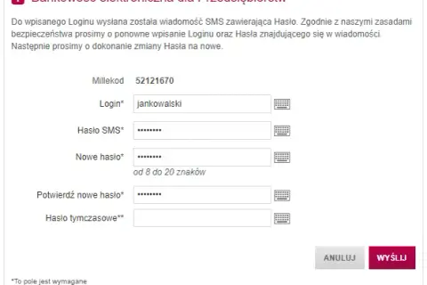 Jak odblokować aplikację Millennium i odzyskać dostęp do konta