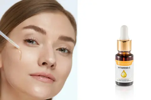 Kropla witaminy E na skórę. Serum z witaminą E dla promiennej cery.