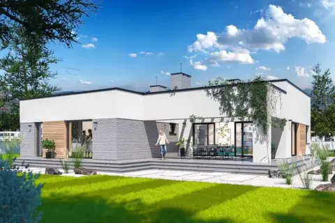 Domy płaskie dachy: zalety, koszty i wyzwania budowy nowoczesnych domów
