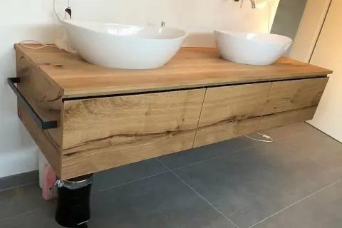 Badezimmer Unterschrank Holz: Stilvolle Lösungen für jeden Raum