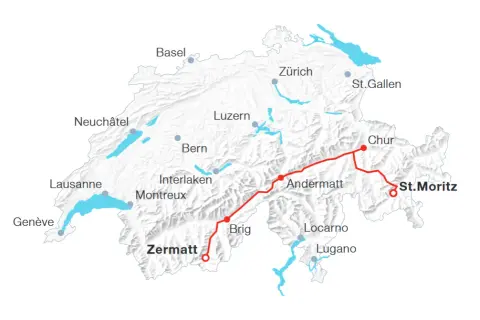 Jak dojechać samochodem do Glacier Express i uniknąć wysokich kosztów