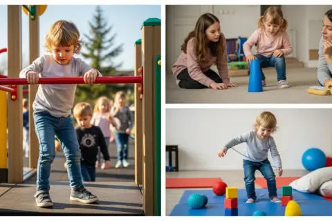 Niezgrabne dziecko? To mogą być zaburzenia czucia głębokiego!