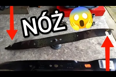 Czy nowy nóż do kosiarki trzeba ostrzyć, aby uniknąć problemów?