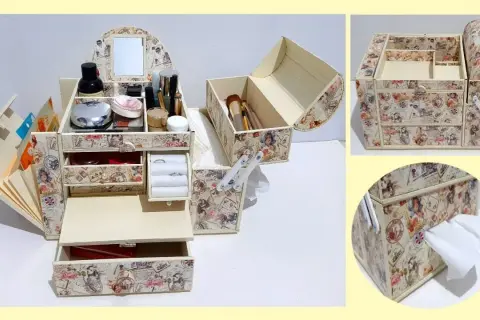 Kartonowy organizer do szuflady: Koniec z bałaganem! DIY krok po kroku