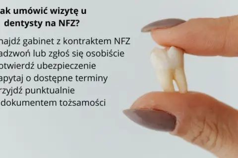 Dentysta NFZ: Jak umówić wizytę krok po kroku?