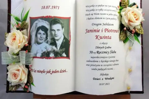 Co na Złote Gody? Wyjątkowe prezenty na 50. rocznicę ślubu