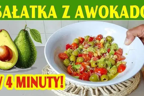 Sekrety sałatki z awokado: Jak zrobić i by nie ściemniała?