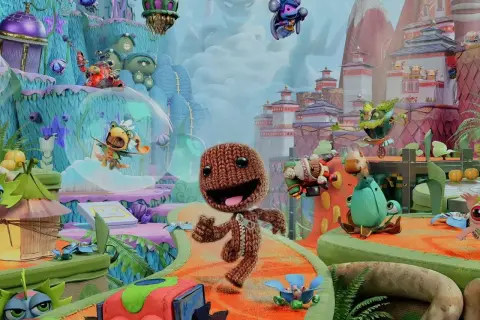 Kolorowy świat gry, gdzie Sackboy i jego przyjaciele przeżywają niesamowite przygody. Idealne zabawy na 3 osoby w domu, pełne śmiechu i emocji.