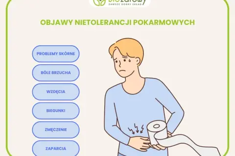 Choroba jelit, bóle brzucha, problemy skórne – to objawy nietolerancji pokarmowych, które mogą być spowodowane przez alergeny.