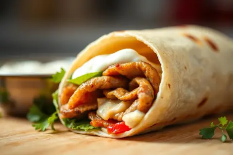 Kebab rollo: Ile kalorii? Sprawdź fakty i wybierz mądrze