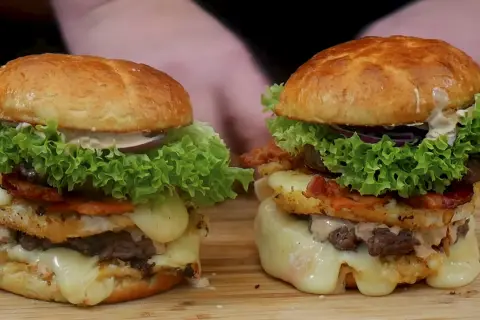 Domowy Burger Drwala: przepis na kultowy smak i ser, który nie wypłynie