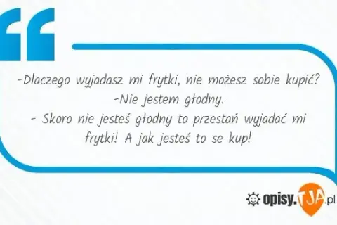 Dlaczego wyjadasz mi frytki? Kultowy mem i psychologia podjadania.