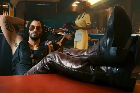 Johnny Silverhand w Cyberpunk 2077 na PS4. Zastanawiasz się, ile kosztuje ta gra?