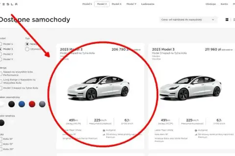 Ile kosztuje najtańsza Tesla 3? Cena, dopłaty i realny koszt