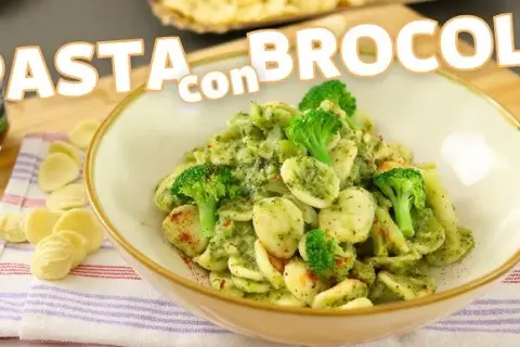 Pasta con brócoli italiana: el secreto de la cremosidad sin nata