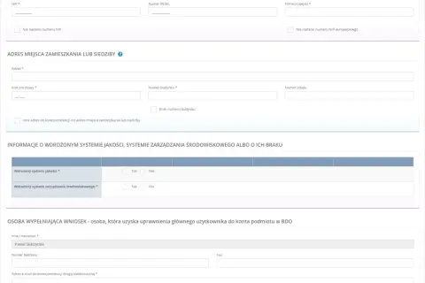 Jak wypełnić formularz rejestrowy BDO dla warsztatu samochodowego bez błędów