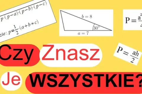 Pole trójkąta bez wysokości? 3 metody, które musisz znać!