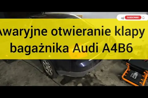 Jak otworzyć bagażnik bez kluczyka? Skuteczne metody na awarie