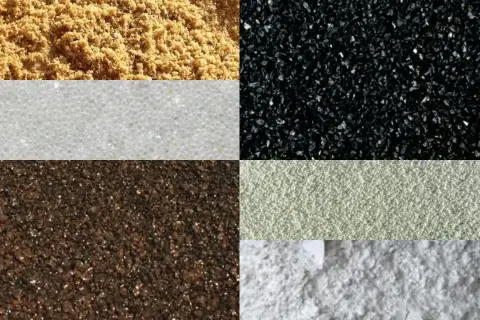 Różne rodzaje materiałów ściernych: piasek kwarcowy, szkło, żużel, soda. Jaki piasek do piaskowania wybrać?
