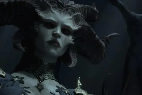 Lilith Diablo, Matka Zrodzonych z Nienawiści, z jej mrocznymi rogami i złowrogim spojrzeniem, budzi grozę.