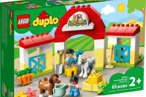 LEGO DUPLO stadnina i kucyki 10951 - idealny zestaw dla dzieci