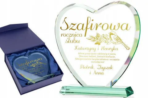 Co na 45. rocznicę ślubu? Szafirowe Gody: Prezenty, życzenia, świętowanie