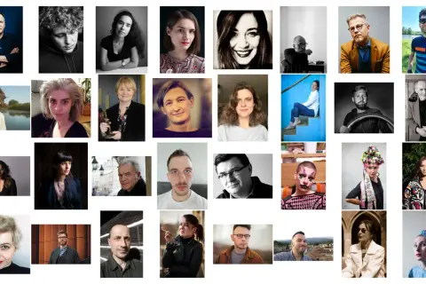 Portrety polscy poeci alfabetycznie: od A do Ż. Zobacz twarze twórców polskiej literatury.